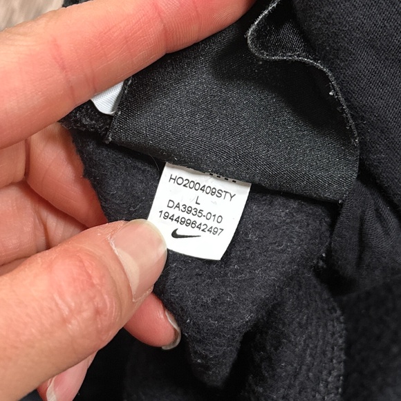 Nike x Drake NOCTA Fleece Cardinal Stock Sweatpants Joggers Black Mens Large - Picture 10 of 12